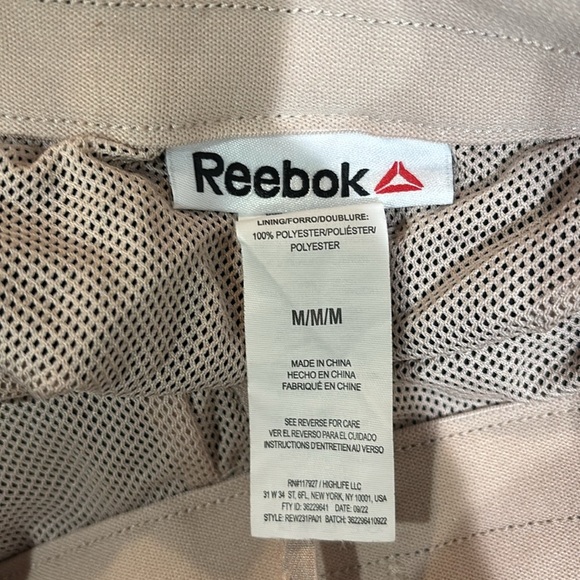 Reebok Women's Athletic windbreaker pants in Black and Tan - Picture 5 of 5